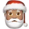 Babbo Natale: carnagione media emoji su Apple iOS 10.2